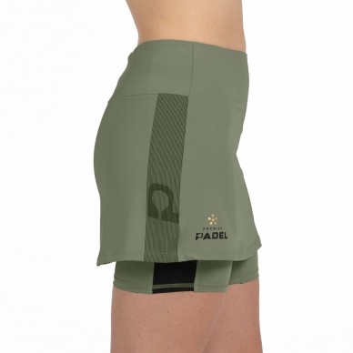 Falda Bullpadel Portoa kaki