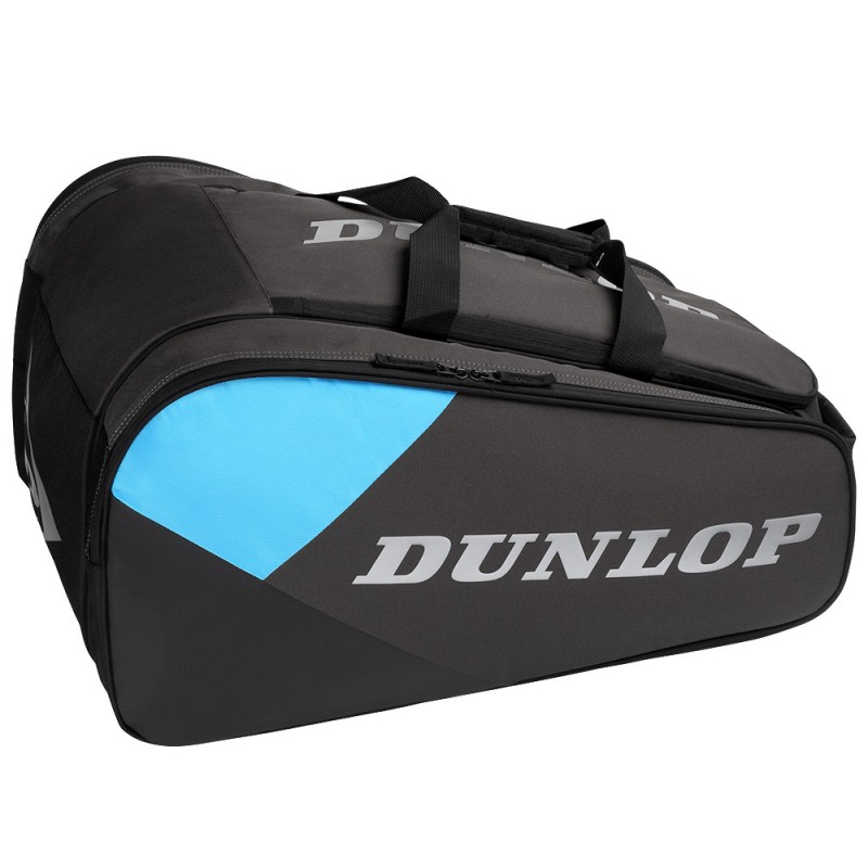 Paletero Dunlop FX Team negro cyan 2026