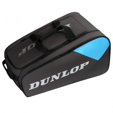 Paletero Dunlop FX Team negro cyan 2026