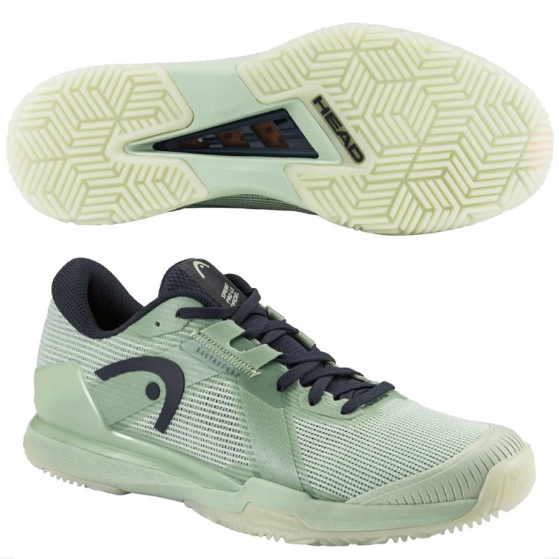 Zapatillas Head Sprint Pro 4.0 Padel Men green blueberry 2026