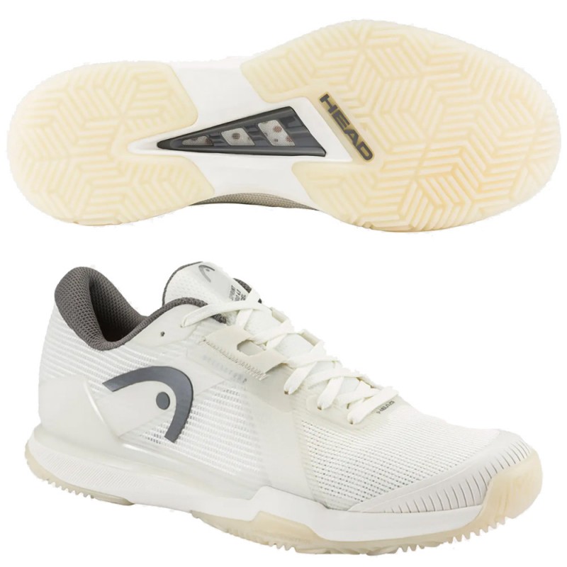 Zapatillas Head Sprint Pro 4.0 Padel Men white dark grey 2026