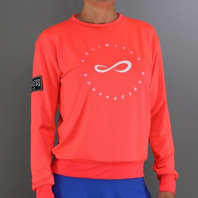 Sudadera Endless Inner Tech rubi
