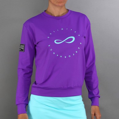 Sudadera Endless Inner Tech violeta