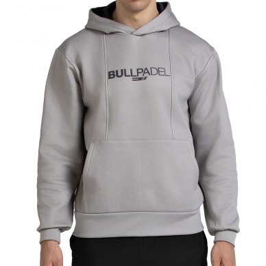 Sudadera Bullpadel Acube gris medio vigore