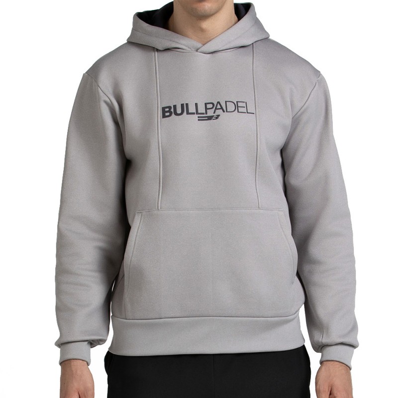 Sudadera Bullpadel Acube gris medio vigore