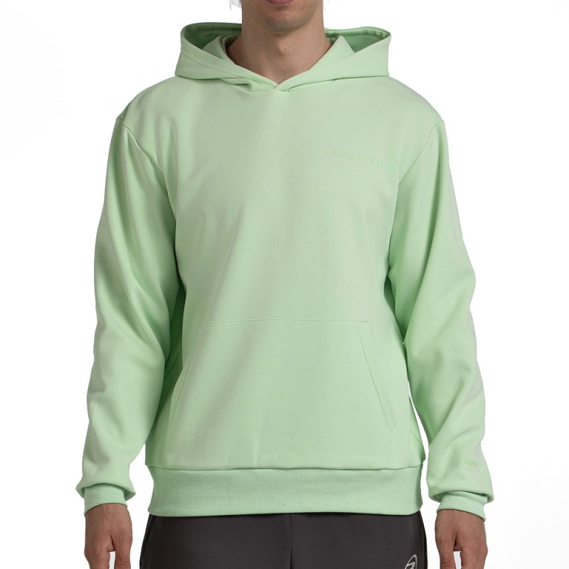 Sudadera Bullpadel Albier verde ácido
