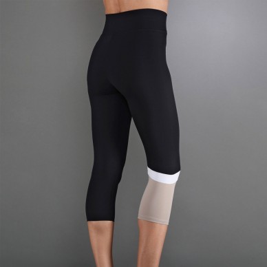 Mallas Endless Line Pocket HW 7/8 negras delave