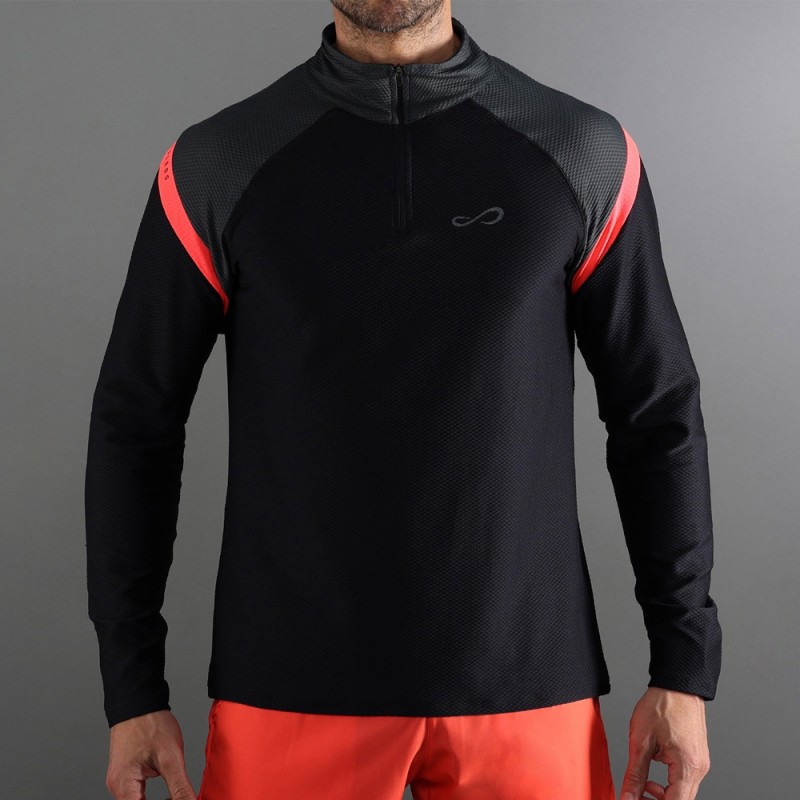 Sudadera Endless Epic Lhee negra rubi