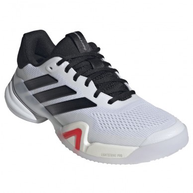 Zapatillas Adidas Barricade 14 M Clay white black lucid red 2026