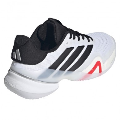 Zapatillas Adidas Barricade 14 M Clay white black lucid red 2026