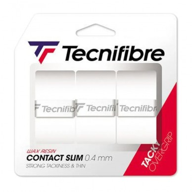 Overgrips Tecnifibre Pro Contact Slim blancos