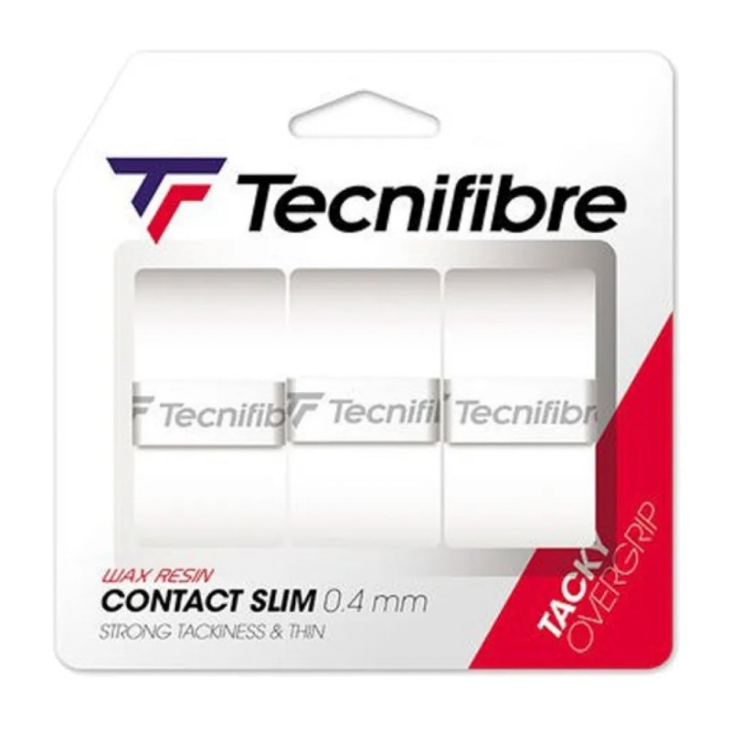 Overgrips Tecnifibre Pro Contact Slim blancos