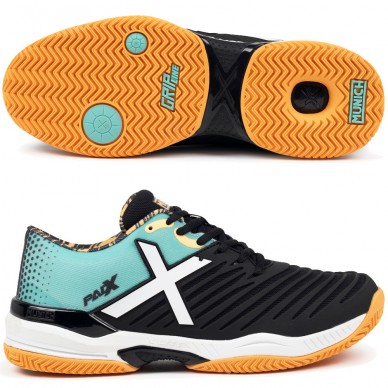 Zapatillas Munich PADX 61 Padel green black 2026