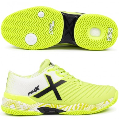 Zapatillas Munich PADX 62 Padel white yellow 2026