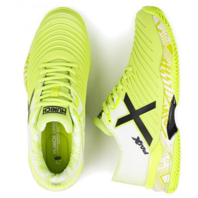 Zapatillas Munich PADX 62 Padel white yellow 2026