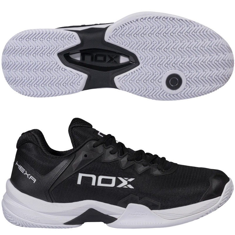 Zapatillas Nox ML10 Hexa black white 2026