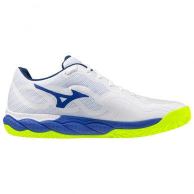 Zapatillas Mizuno Wave Enforce Court CC white dazzling blue 2026