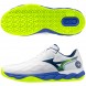 Zapatillas Mizuno Wave Enforce Court CC white dazzling blue 2026