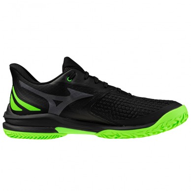 Zapatillas Mizuno Wave Enforce Court Padel black foliage green 2026