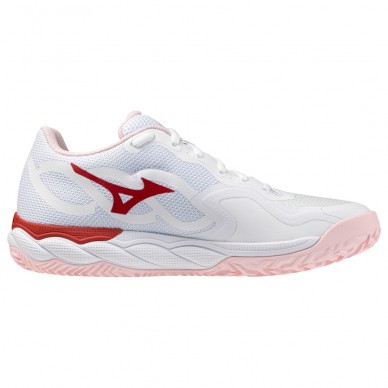 Zapatillas Mizuno Wave Enforce Court CC white pinkesque 2026