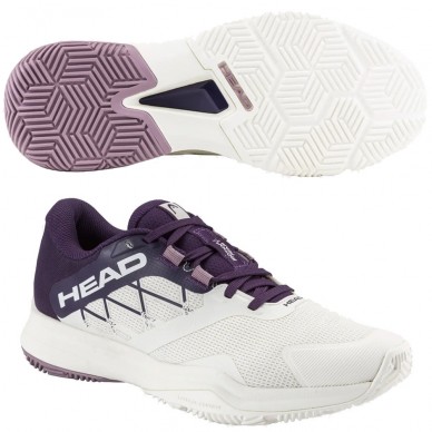 Zapatillas Head Motion Team 1.5 Women Padel white purple night 2026
