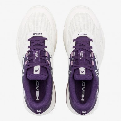 Zapatillas Head Motion Team 1.5 Women Padel white purple night 2026