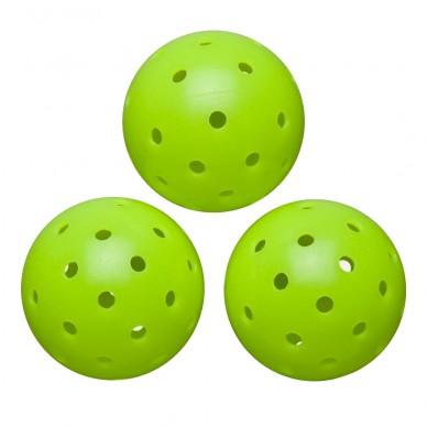 Pelotas Wilson Pickleball MAX 40 Outdoor 3 Pack verdes