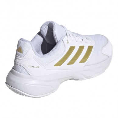 Zapatillas Adidas Courtjam Control 3 W white gold 2026