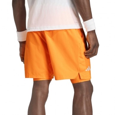 Short Adidas Club 2IN1 naranja