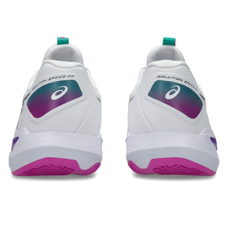 Asics Solution Speed FF 4 Clay blancas y fucsia 2026 | Ligereza y