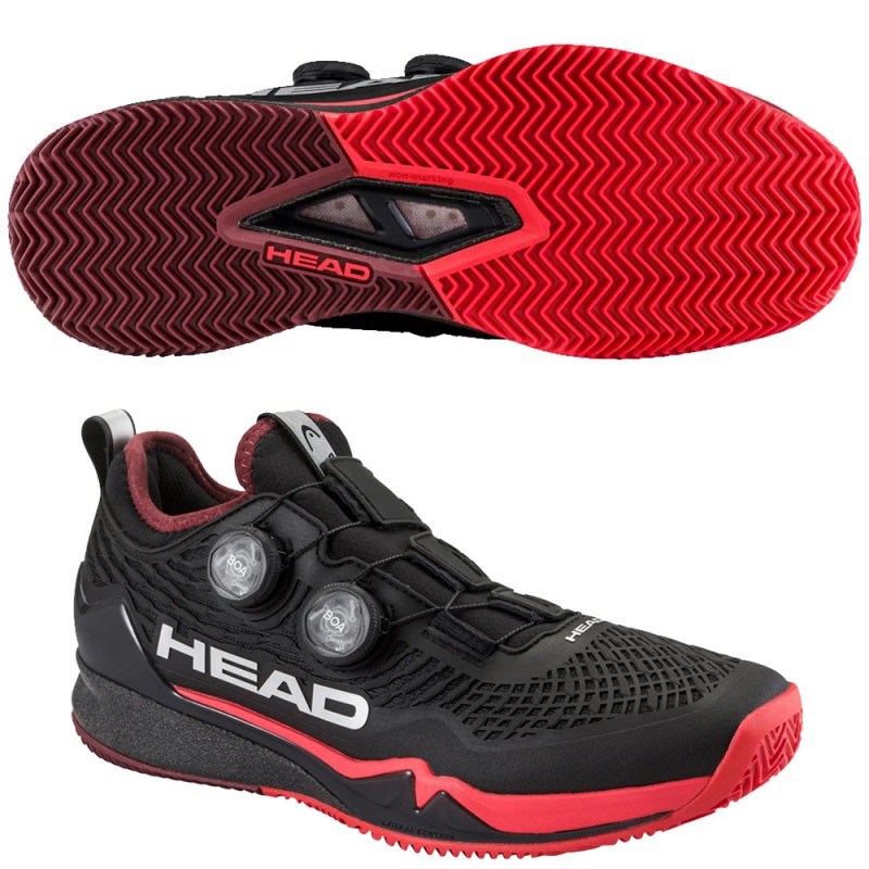 Zapatillas Head Endure Pro BOA black red 2026