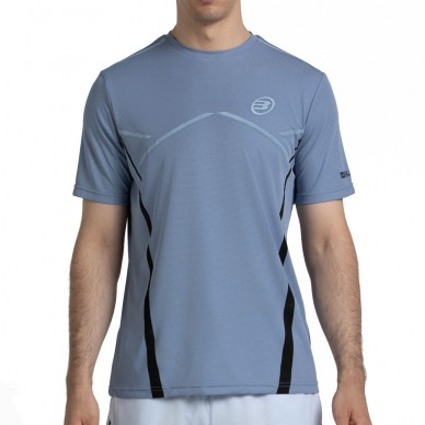 Camiseta Bullpadel Cabore azul sombra