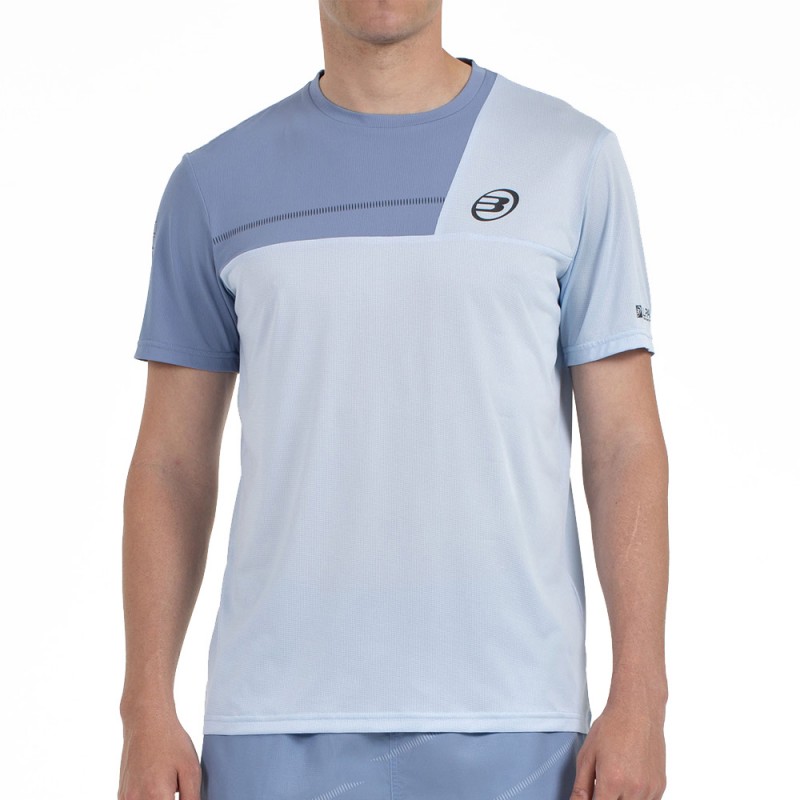Camiseta Bullpadel Cacin azul glaciar vigore