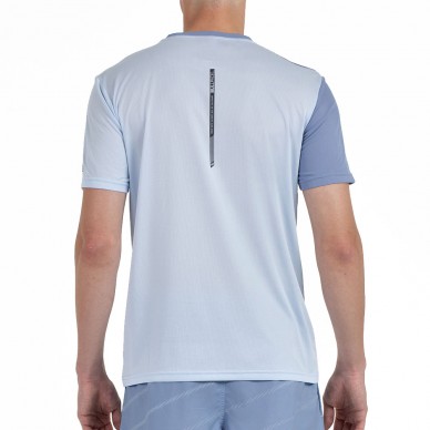 Camiseta Bullpadel Cacin azul glaciar vigore