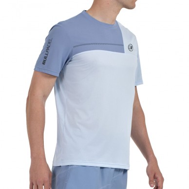 Camiseta Bullpadel Cacin azul glaciar vigore