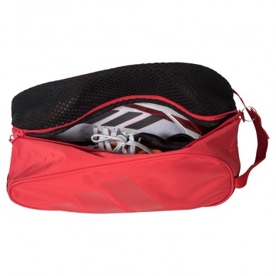 Zapatillero Adidas rojo negro 2026