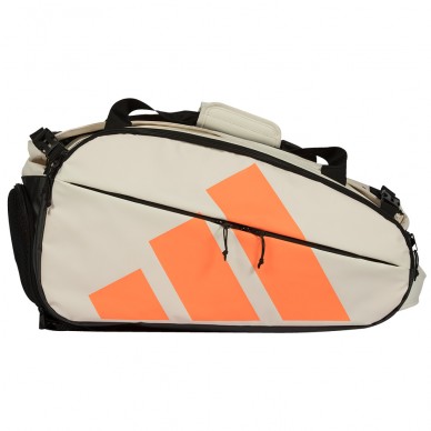 Paletero Adidas Multigame blanco naranja 2026