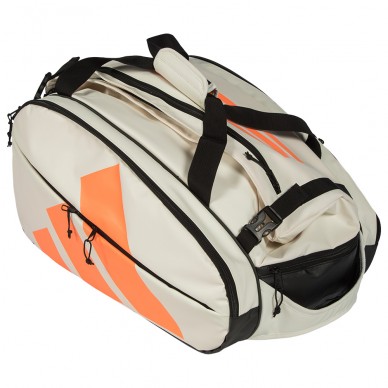Paletero Adidas Multigame blanco naranja 2026