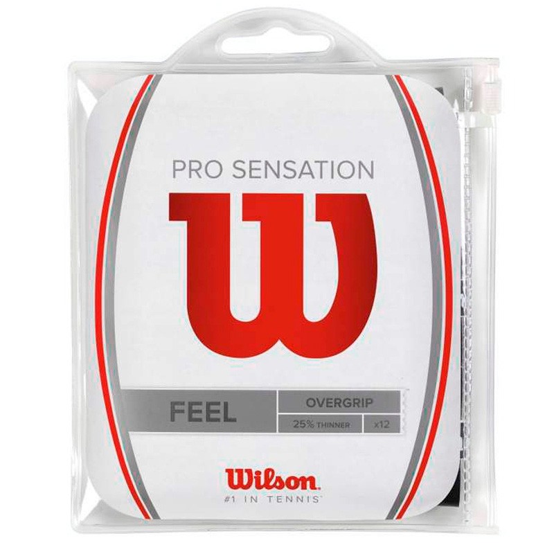 Bolsa Wilson 12 Overgrips Feel Negros Bolsa Wilson 12 Overgrips Feel Negros
