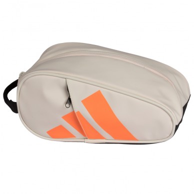 Neceser Adidas blanco naranja 2026