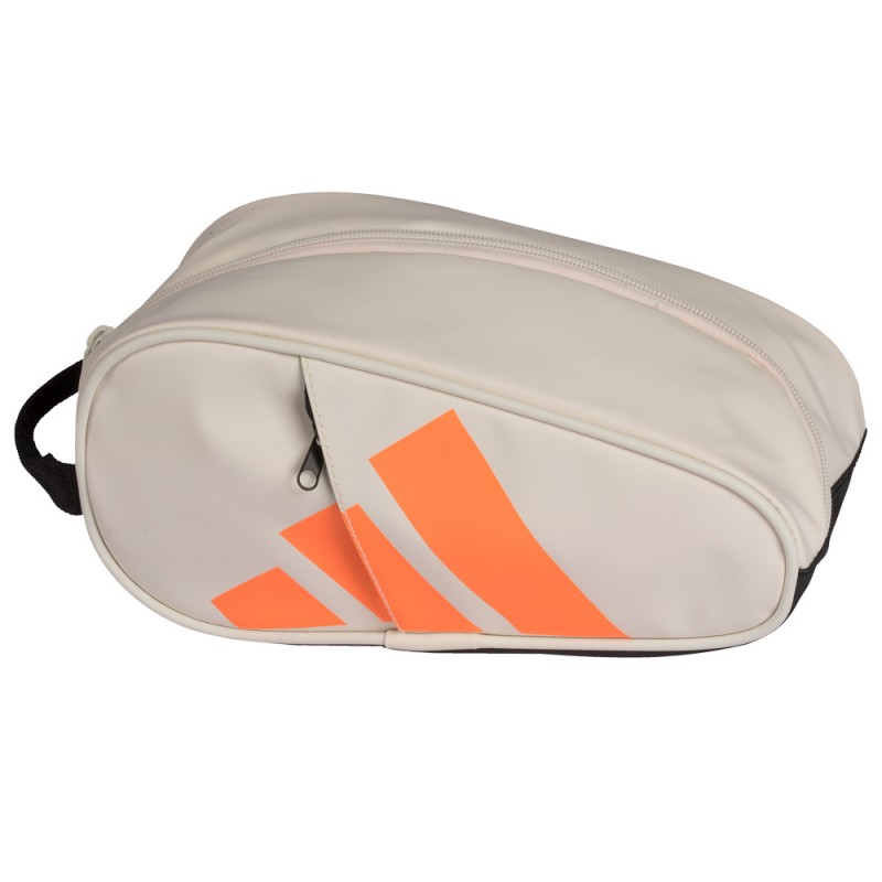 Neceser Adidas blanco naranja 2026