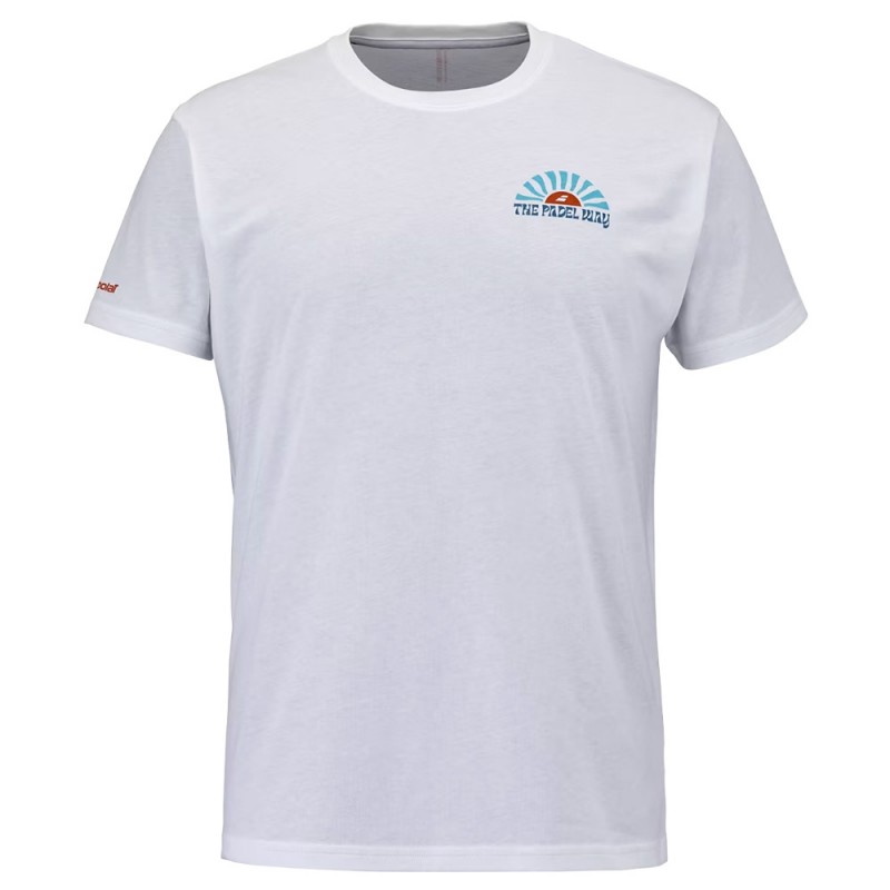 Camiseta Babolat Perf Cotton Tee blanca