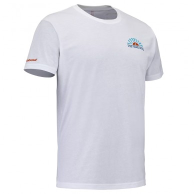Camiseta Babolat Perf Cotton Tee blanca