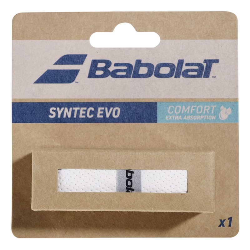 Grip Babolat Syntec Evo x1 blanco