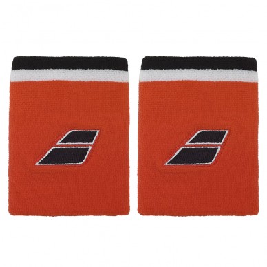 Muñequeras Babolat Terry Jumbo rojo tomate