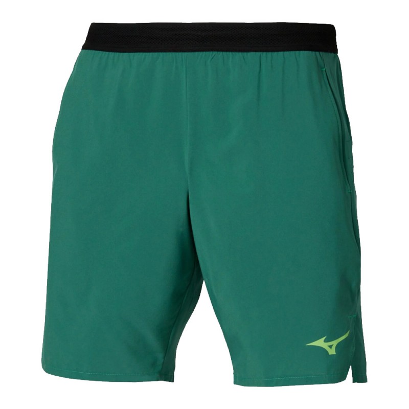 Short Mizuno Tennis 9 Inches Laser verde