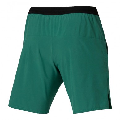 Short Mizuno Tennis 9 Inches Laser verde