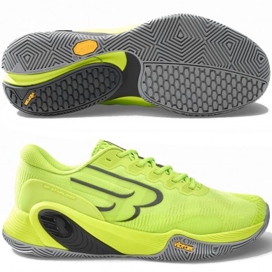 Zapatillas Bullpadel Hack Vibram 26V lime 2026