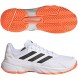 Zapatillas Adidas Courtjam Control 3 M Clay white black orange 2026