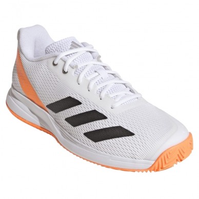 Zapatillas Adidas Courtflash Speed 2 white lucid orange 2026